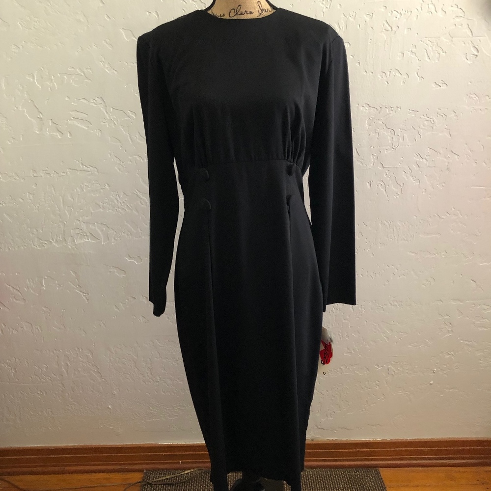 NWT-Hearts Black dress, size 12